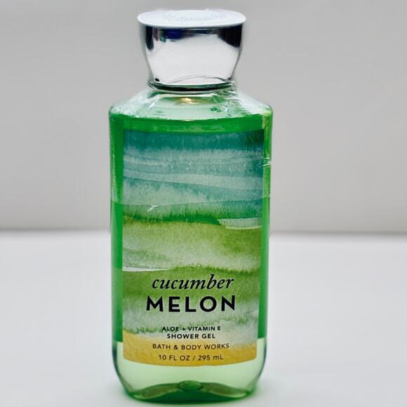 Bath & Body Works 10 Fl oz Cucumber Melon Shower Gel Body Wash SEALED - Picture 1 of 5